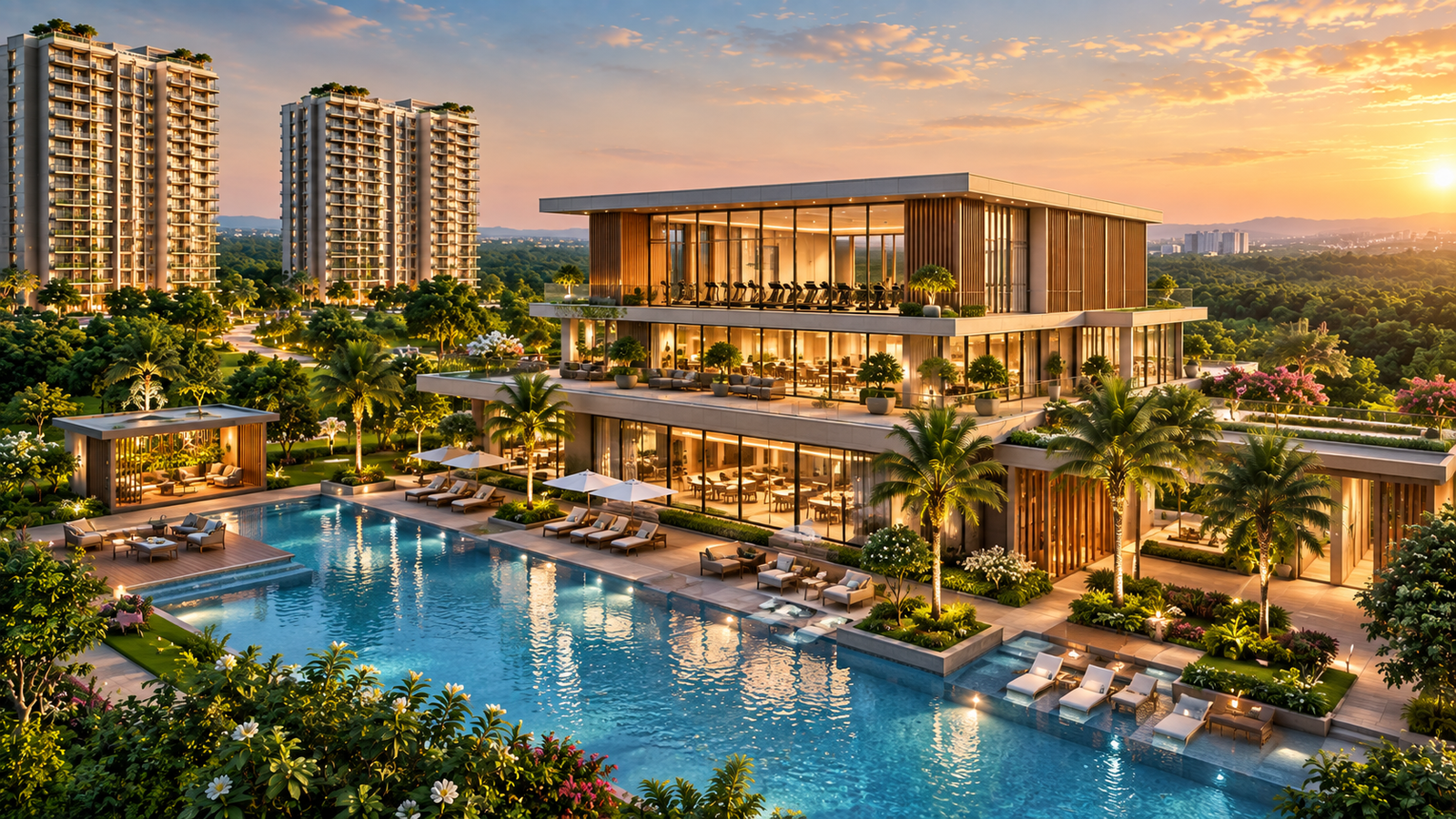 Pragathi Greenwoods modern living