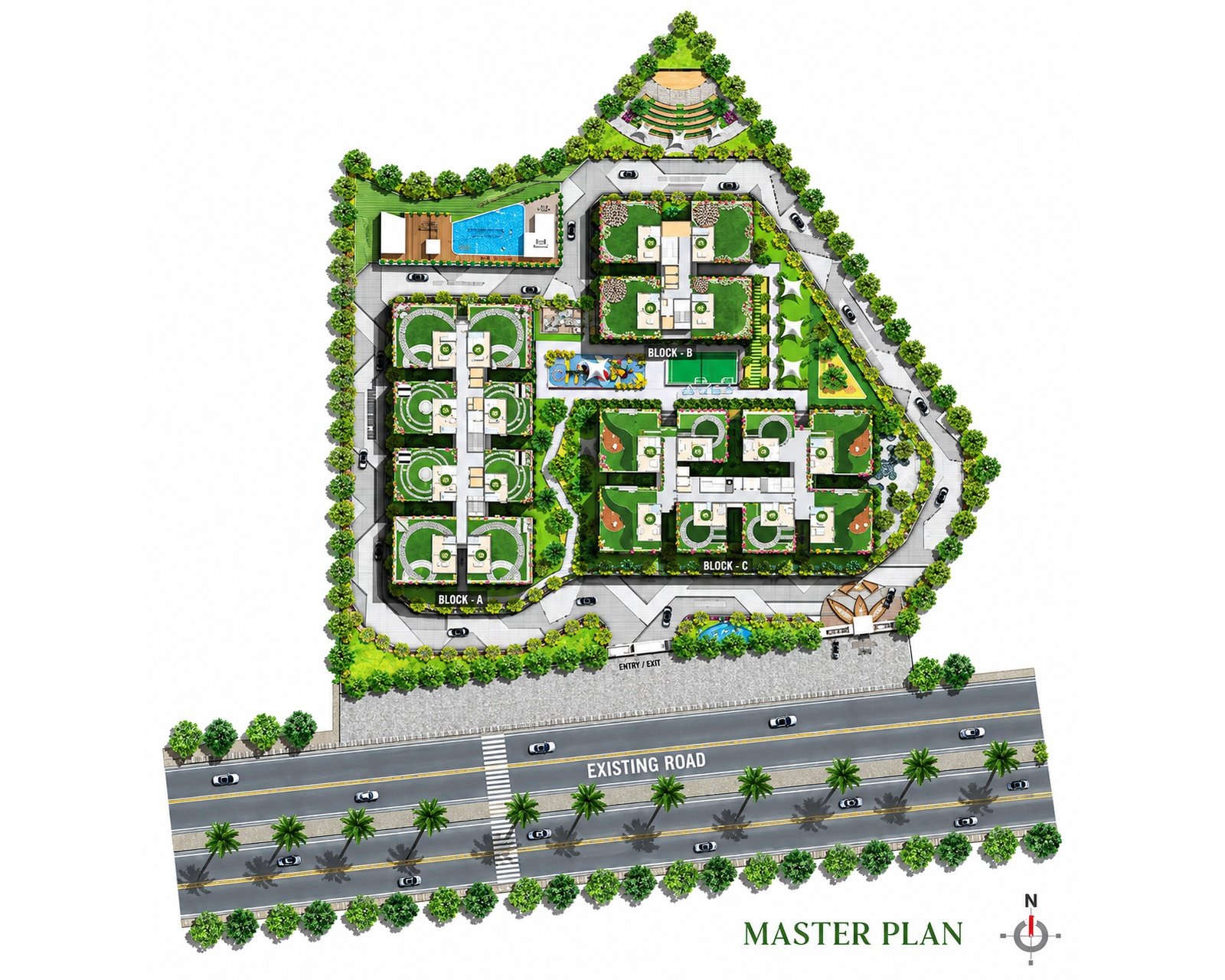 Pragathi Greenwoods Master Plan