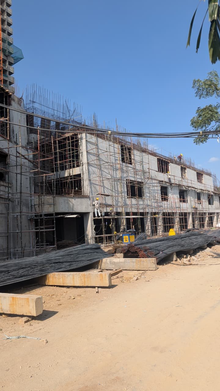 Pragathi Greenwoods construction progress